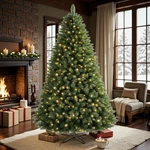 Home 7.5 Ft Pre-lit Grand Duchess Fir Christmas Tree. Fixed Price $309.45.