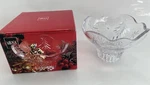 Mikasa 6" Crystal Footed Bowl Christmas Night WY601/210 Clear Holiday Decor. Fixed Price $14.00.