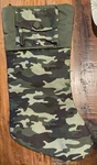 Dan Dee Green Camouflage Hanging Christmas Stocking With Pocket. Fixed Price $12.00.