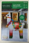 Holiday Living 6.5-FT. Lighted Pinata Llama Gemmy # 6023459. Fixed Price $49.27.