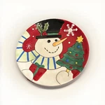2011 Christmas Fitz And Floyd Merry & Bright Canape Snowman Plate. Fixed Price $10.88.