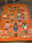 Anthropologie Nutcracker Dish Towel. Fixed Price $35.00.