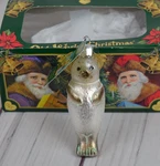 Old World Christmas Glass Blown Ornament, Seal Pup Euc. Fixed Price $8.99.