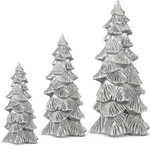 Spiareal Set Of 3 Table Christmas Tree Decor Glittered Top. Fixed Price $24.30.