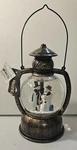 Gerson Snowmen Family Lighted And Swirling Confetti Lantern Water Globe. Fixed Price $24.00.