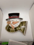 Mud Pie Snowman Shaped Ceramic Serving Dish Tray With Spreader Holiday 10. Fixed Price $22.99.