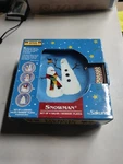 Sakura Debbie Mumm Set Of 4 Snowman 8" Salad Dessert Plates Christmas Orig Box. Fixed Price $28.99.