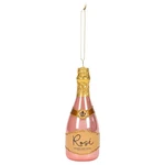 Raz 4052892 Christmas Catalog Rose Sparkling Wine Hanging Ornament, 6-INCH Heigh. Fixed Price $13.61.