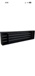 Everlasting Co. New Black Metal Permanent Steel Candles Set Of 3. Fixed Price $27.00.
