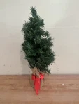 Northlight 24" Mini Balsam Pine Artificial Christmas Tree Burlap Base - Unlit. Fixed Price $18.00.