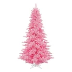 Vickerman 66" Plastic Fir Dura-lit Led Artificial Christmas Tree Pink. Fixed Price $375.39.