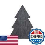 Creative Co-op Mango Wood Tree Shaped Cheese And Cutting Board Black XS4429. Fixed Price $68.75.