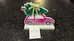Wondershop By Target Christmas Decor, Pink Car Hauling Tree Top New. Fixed Price $6.96.