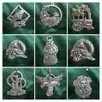 Assorted Christmas Ornaments - Carson Statesmetal You Choose!. Fixed Price $6.99.