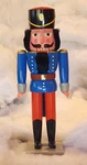 16" Tall Sword Soldier Guard Wooden Christmas Nutcracker. Fixed Price $35.00.