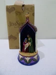 Jim Shore Heartwood Creek Lighted Holy Family Hanging Ornament #4037594 Box. Fixed Price $9.99.
