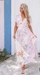 Buddy Love Light Pink Marble Private Yacht Maxi Dress Nwt Sz. Fixed Price $58.00.