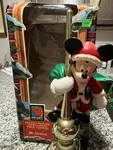 Mr Christmas Disney Mickey Mouse Lighted Animated Tree Topper 1994 Moves. Fixed Price $70.00.