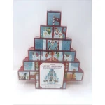2007 Starbucks Christmas Tree Advent Calendar Reversible Gift Drawers Used Empty. Fixed Price $29.00.