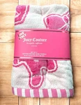 Juicy Couture Home 2 Set Of Pink Bow Logo Gingerbread Hand Towel. Fixed Price $24.59.