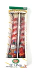 Vtg Robert Alan 10" Taper Candles Sculptured Santa New Old Stock Open Box. Fixed Price $21.22.