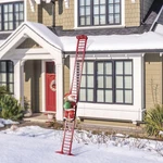 Mr. Christmas 10FT Animated Outdoor Climbing Santa Ladder/lights/music *nib*. Fixed Price $299.99.