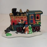 Vtg Cobblestone Corners 2003 Christmas Village Train Locomotive Free Shipping. Fixed Price $17.22.