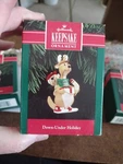 Hallmark Keepsake 1990 Baby's 1ST / First Christmas Tree Ornament In Box. Fixed Price $5.00.