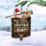 Hunting Gifts For - Aluminum Ornament Christmas Tree Decorati.... Fixed Price $16.32.