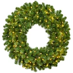 Prelit Led Heavy Duty Sequoia Outdoor Artificial Christmas Wreath 2'-4' Sizes. Fixed Price $139.78.