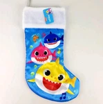 Nickelodeon Pinkfong Yellow Blue Baby Shark Christmas Stocking 18". Fixed Price $14.63.