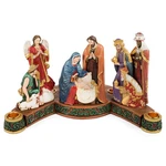 Avalon Gallery Advent Wreath Candle 12.75" X 7.5", Nativity Centerpiece. Fixed Price $160.98.
