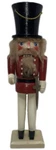 Handcrafted Kurt Adler World 15" Nutcracker Christmas Soldier Guard Box. Fixed Price $9.24.