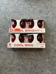 Vintage Cool Bright Transparent Red Outdoor Christmas Bulbs C7 Formerly D80. Fixed Price $12.99.