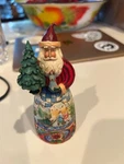 2007 Jim Shore "simple Gifts" Santa Claus Figurine 5" Heartwood Creek 4008993. Fixed Price $19.99.