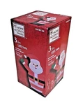 Home Accents Holiday 3.5 Ft. Inflatable Indoor And Outdoor Airblown Led Santa. Fixed Price $29.95.
