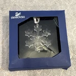 Swarovski Crystal Annual Christmas Little Snowflake Ornament New- Nib. Fixed Price $51.00.
