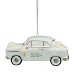 Lenox 895764 2024 Just Married Vintage Car Ornament, 1 Count, Multi Color. Fixed Price $27.90.