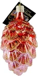Ponderosa Pinecone-red Blown Glass Ornament By Old World Christmas. Fixed Price $18.99.