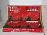 Vintage Holiday Time 25 C7 Red Ceramic Indoor Outdoor End-to-end Light Set New. Fixed Price $19.76.