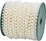 B&s Feel 5MM Faux Pearl Beads Garland Roll Strand For Ivory. Fixed Price $16.46.