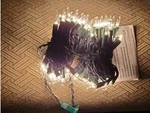Holiday Time 100 Count White/clear Incandescent Christmas Lights. Fixed Price $12.00.