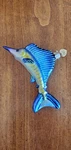 Old World Christmas Glass Ornament 12226 Ocean Sailfish With Box. Fixed Price $16.95.