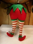 Raz Imports Elf Bottom Half Body Sticks In Christmas Tree. Fixed Price $10.39.