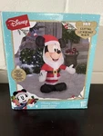 Gemmy 3.5' Airblown Disney Christmas Mickey Mouse Inflatable Decorations. Fixed Price $40.00.