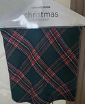 Kirklands Red & Green Plaid 48" Tree Skirt Christmas Winter Holiday Seasonal. Fixed Price $25.00.