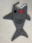 New Holiday Time Shark Christmas Stocking 22 X 15. Fixed Price $5.36.