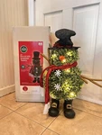 Jolly Snowman Lighted Topiary 29 Greeter Christmas Winter Wonder Lane. Fixed Price $49.00.