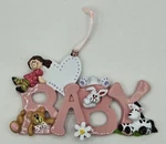 "welcome To The World" Newborn Baby Girl Ornament. Rudolph And. Fixed Price $12.99.