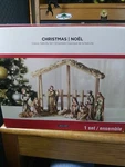 Ashland Classic Ceramic Nativity Set 11 Pieces New. Fixed Price $25.00.